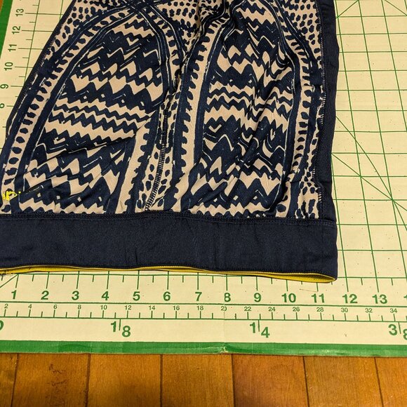 EUC Janji Capri Leggings WS blue & white - Picture 3 of 9